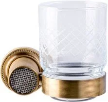 Boheme Стакан для зубных щеток Royale Cristal, бронза\белый 10924-BR