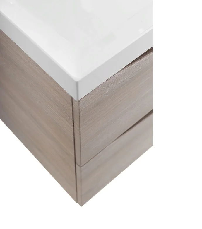 Приобрести тумба подвесная с раковиной belbagno marino-600-2c-so-rg-p 60 см, rovere grigio
