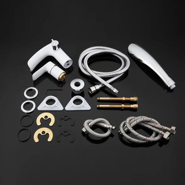 Приобрести gappo смеситель на борт ванны g1148-8, 3 отверстия, белый\хром 93468