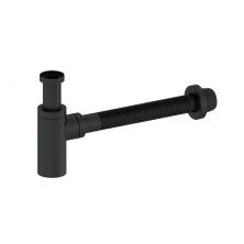 Сифон для раковины WONZON & WOGHAND, Черный матовый (WW-88SS101-MB)