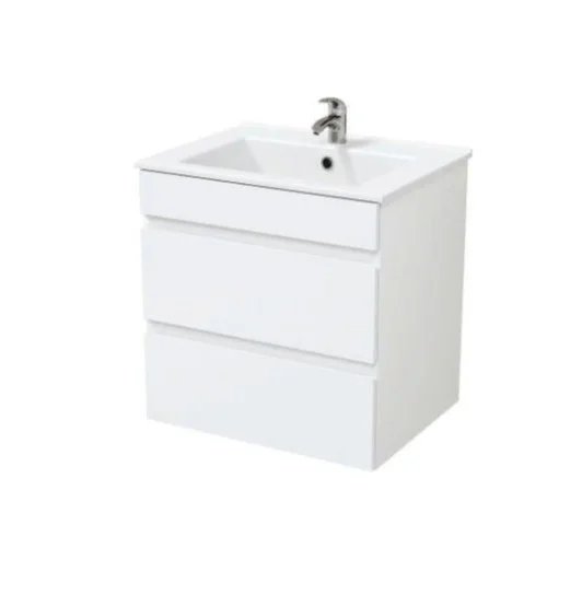 Приобрести mirsant тумба подвесная next 60/2 60 см с раковиной sky -60 ут000057254