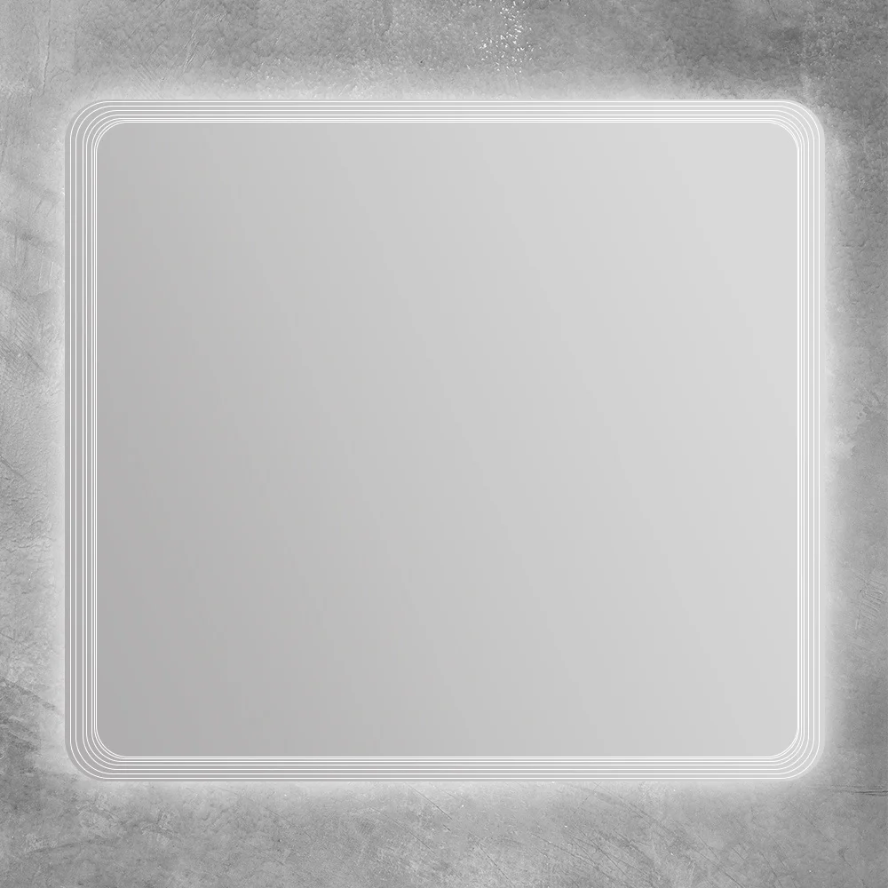 Приобрести cezares зеркало 100х90 см, led подсветка 54352