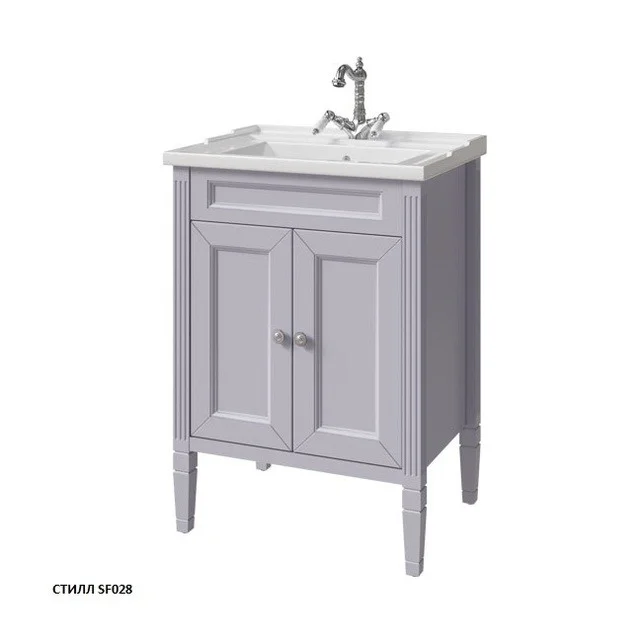 Приобрести caprigo тумба с раковиной напольная albion concept 60 см, серая 34010-sf028
