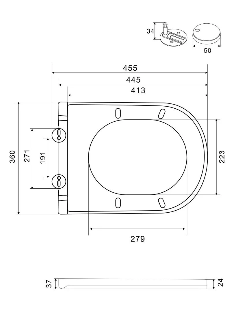 Приобрести унитаз подвесной безободковый wonzon & woghand nile, черный матовый (ww-up2210-mb)