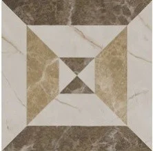 Декор настенный, вставка Kerama Marazzi Бикуш 98х98, многоцветный TOC003