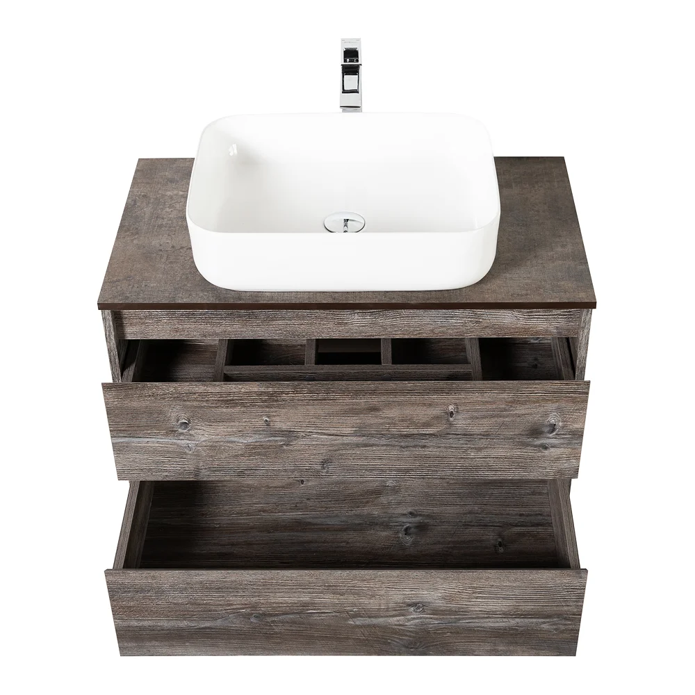 Приобрести belbagno тумба со столешницей kraft 80 см, подвесная pino pasadena