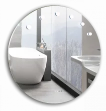 Azario Зеркало Nicole d1000, сенсорный выключатель, LED-00002514