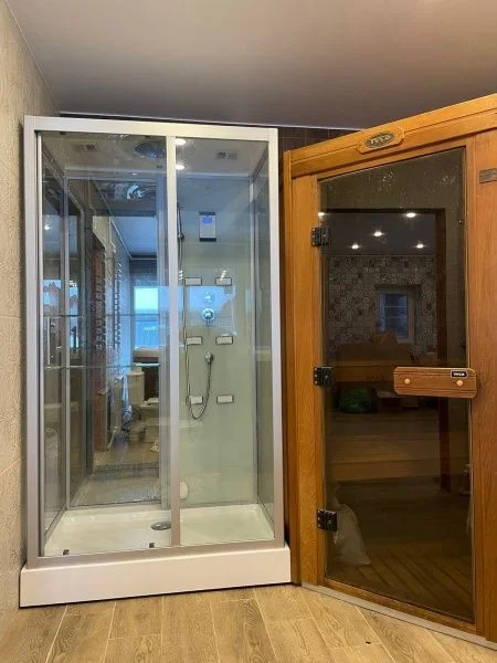 Приобрести frank душевая кабина f503 с паром, прямоугольная