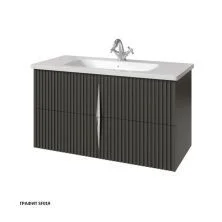 Caprigo Тумба с раковиной NOVARA 100 см, графит