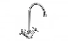 LEMARK Смеситель для кухни Standard с поворотным изливом, двухвентильный, хром LM2105C