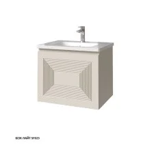 Caprigo Тумба с раковиной подвесная Modo Quarta 60 см, бежевая 35711-SF023