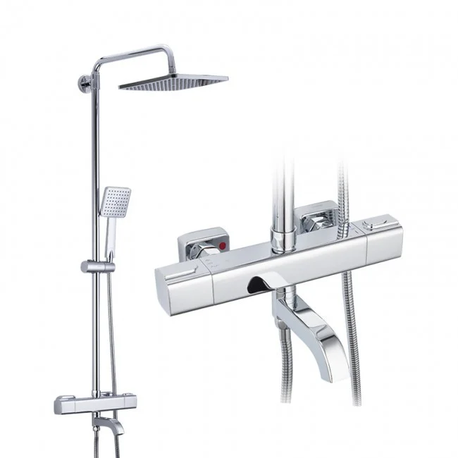 Приобрести gappo душевая система g2491 с термостатом, хром 16228