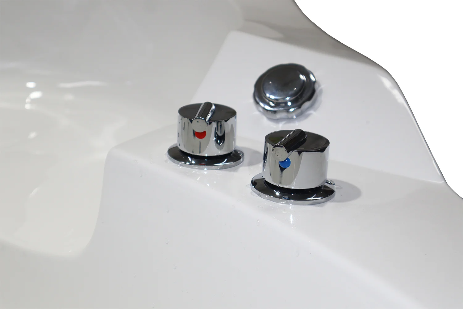 Приобрести loranto ванна акриловая с гидромассажем 155х155 см, белая, угловая, (cs-831n)