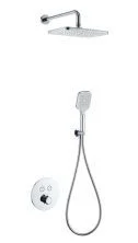 Душевая система с термостатом встраиваемая WONZON & WOGHAND, Хром (WW-D2017-A-CR)