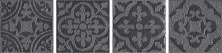 Декор напольный Kerama Marazzi Пьерфон Ins. Серый 4.9х4.9