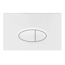 BelBagno Кнопка смыва для инсталляции, белый глянец BB052BL