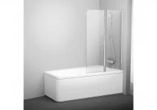 Ravak Шторка для ванны 10° 10CVS 100 см 7QRA0U03Z1 R сатин/прозрачное