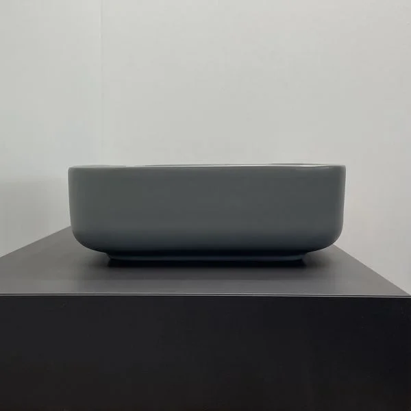 Приобрести comforty раковина накладная t-y9378mh 50х41 см, светло-серая матовая