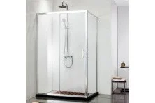 Aquanet Душевое ограждение Alfa NAA1131 120x80, прозрачное стекло