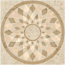 Панно напольное Kerranova Shakespeare 1200x1200 мм, SR, бежевый с узором