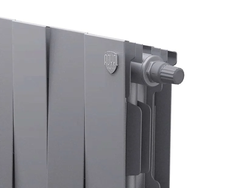 Приобрести royal thermo радиатор биметаллический pianoforte 200 /silver satin ( серебристый ) vdr - 16 секц.