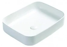 Azario Раковина накладная 50х39 см, белая AZ-78109