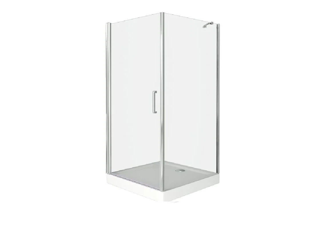 Приобрести ограждение душевое bas pandora cr-90-c-ch 90х90 см