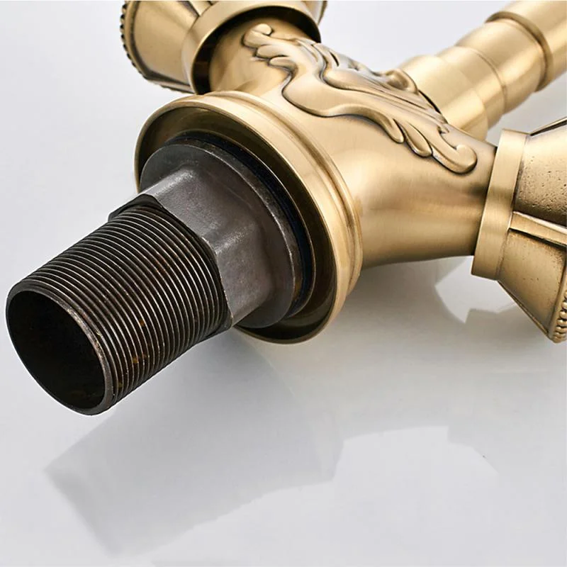 Приобрести gerhans смеситель для кухни k18, античная бронза k14118