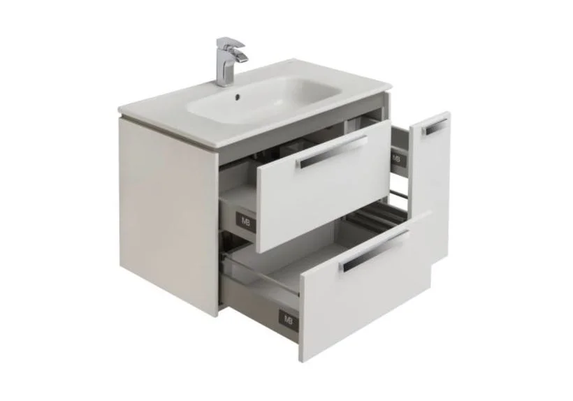 Приобрести тумба подвесная roca lago с раковиной 80 см, дуб светлый 7.8572.9.644.4; 7.3279.9.c00.0