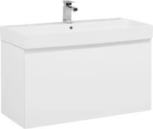 Aquanet Тумба с раковиной Йорк 100 см, белая 00212594