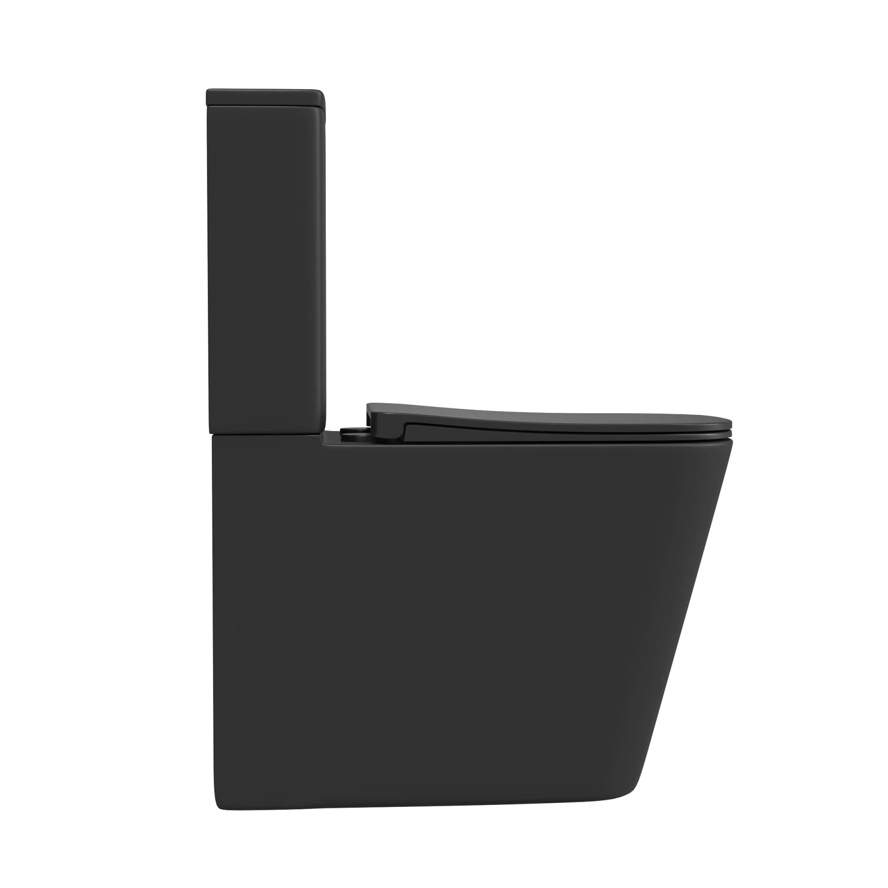 Приобрести sole унитаз компакт cube 2 black, безободковый с сиденьем дюропласт, микролифт ут000090243