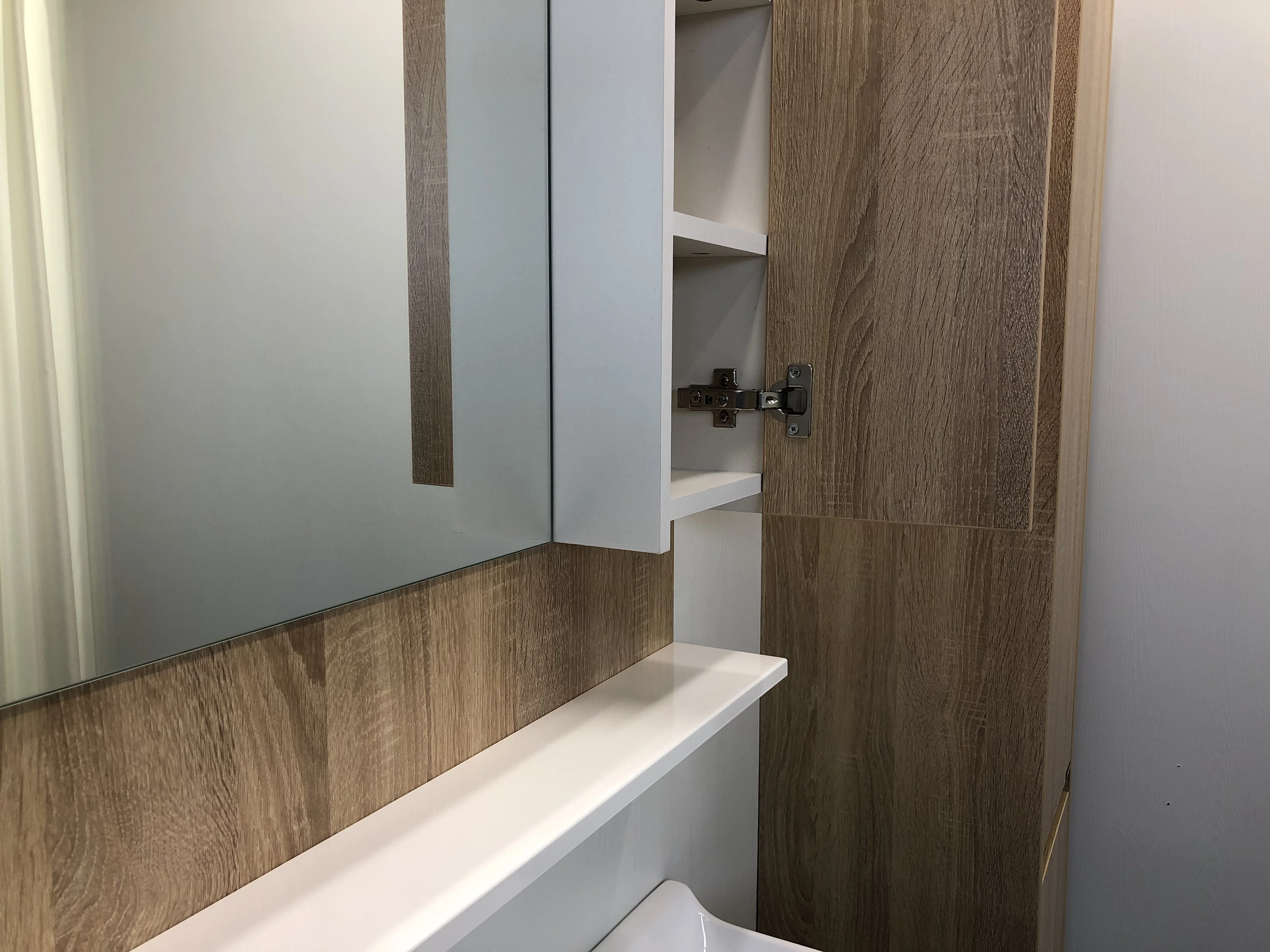 Приобрести сomforty зеркало-шкаф "рига-80" дуб сонома