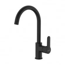 IDDIS Смеситель для кухни Cuba 337,5мм, черный матовый CU5BLJ0i05