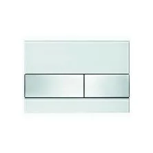 TECE Кнопка смыва Square для инсталляции, белая матовая\сатин 9240801