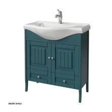 Caprigo Тумба с раковиной GENOVA 80 см, море 34412 7