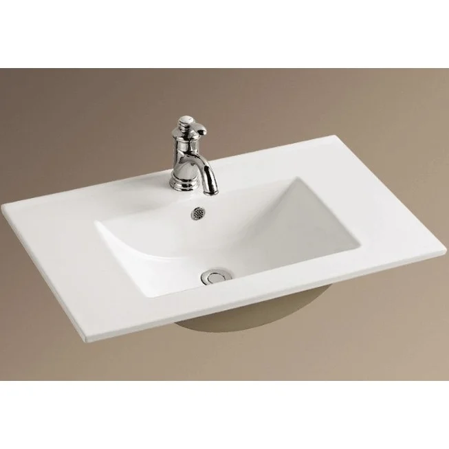 Приобрести azario раковина встраиваемая leon, 71х46,5см, белая az-7506-70a