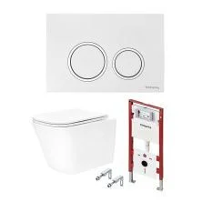TECE Инсталляция с подвесным унитазом 3в1 Spring S, K401103WCS