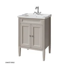 Caprigo Тумба с раковиной ALBION CONCEPT 60 см, серая