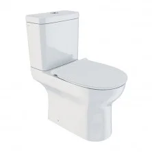 IDDIS Напольный унитаз-компакт Drum, безободковый, крышка быстросъемная с микролифтом DRU2DSEi24