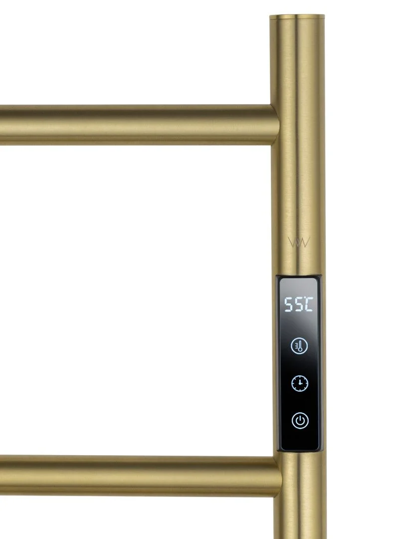 Приобрести полотенцесушитель электрический wonzon & woghand bonn, брашированное золото (ww-al405-bg)