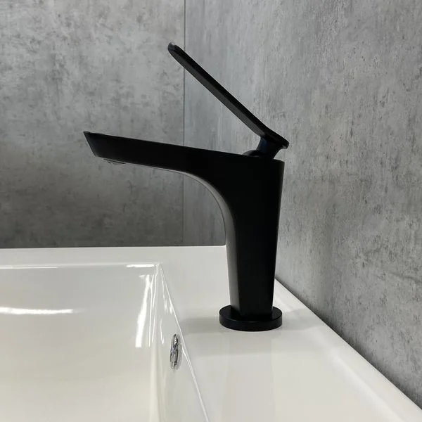 Приобрести comforty смеситель для раковины, черный матовый, fc088a-cmt