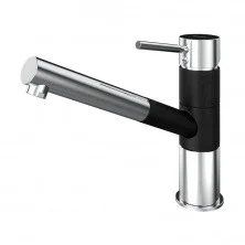 IDDIS Смеситель для кухни Kitchen Velikan 179,3мм, хром\черный VL1BBSGi05