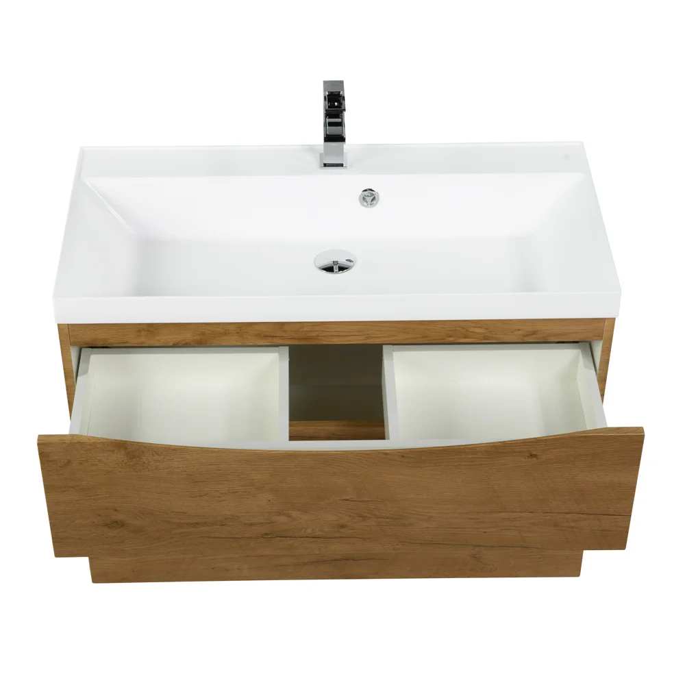 Приобрести belbagno тумба с раковиной marino-h60 80 см, подвесная rovere nature, белая раковина