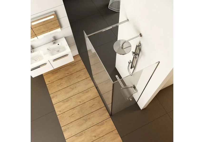 Приобрести душевая перегородка ravak walk-in corner 120х90 см gw1cg7c00z1 алюминий/прозрачное