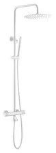 Boheme Душевая система c термостатом UNO Matt White 468-T-MW