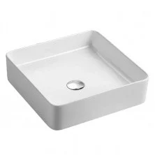 Azario Раковина накладная 36х36 см, белая AZ-2179-S