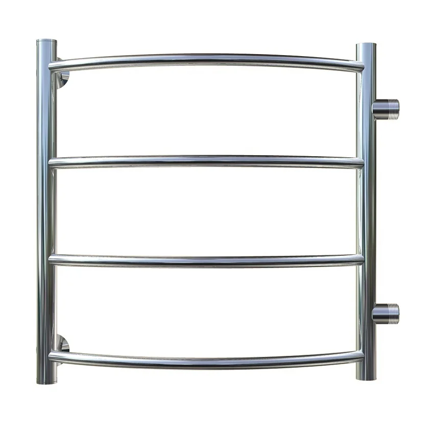 Приобрести тругор водяной полотенцесушитель приоритет п4 500x600 мм пм1 с боковым подводом, хром 00-00016087