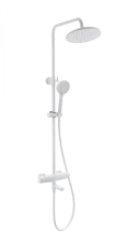 Душевая система с термостатом WONZON & WOGHAND NEO, Белый матовый (WW-B3035-A3-MW)