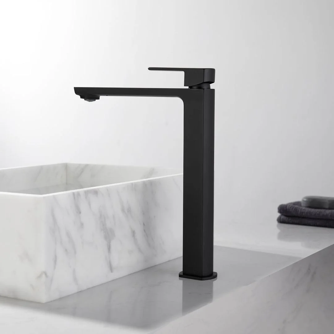 Приобрести vincea высокий смеситель для раковины next, черный матовый vbf-1n2mb