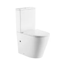 Triton Унитаз компакт Corso 3906, безободковый с тонким сиденьем, микролифт